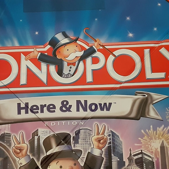 Monopoly Here and Now W/ Collectible Pewter - Picture 8 of 16